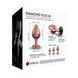 Анальная пробка с кристаллом Dorcel, 8,3 см (бронзовый) 25768 фото 5