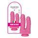 Подвійний фалоімітатор Toyz4lovers Caino e Abele, 15.5 см (рожевий) 73990 фото 6
