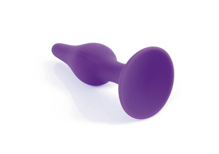 Анальна пробка Boss Silicone Plug Small, 10 см (фіолетовий) 16012 фото