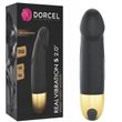 Вибратор для точки G Dorcel Real Vibration, 16 см (черный)