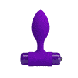 Анальная пробка Pretty Love Vibra Butt Plug, 8,6 см (фиолетовый) 31387_EU фото