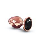Анальная пробка с кристаллом Dorcel Diamond Plug L, 9,5 см (бронзовый) 25770 фото