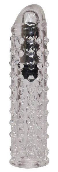 Насадка на пенис Orion Vibro Penis Sleeve, 16х4 см (прозрачный) 9535 фото