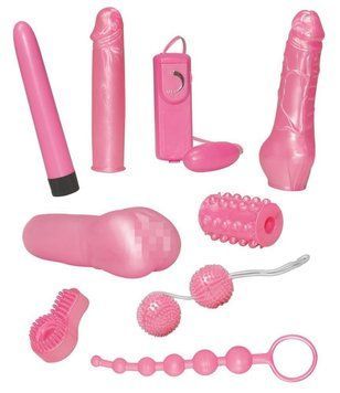 Набір секс-іграшок Orion Candy Toy Set, 9 предметів (рожевий) 10404 фото