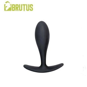 Анальная пробка Brutus All Day Long M, 9 см (черный) 207322 фото