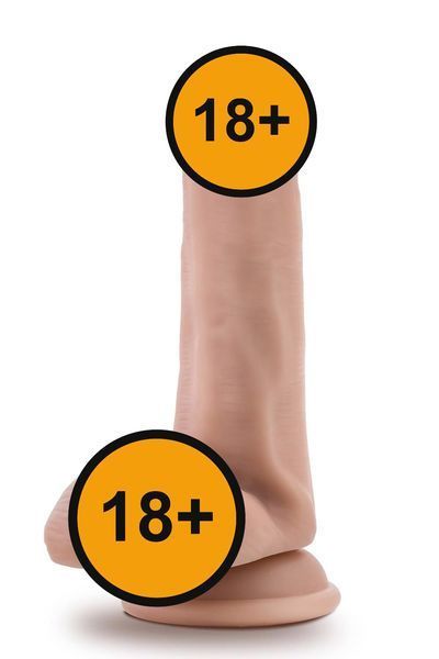 Фалоімітатор Dr. Skin+ Posable Shaft 6 Inch, 15.2 см (тілесний) 51930 фото