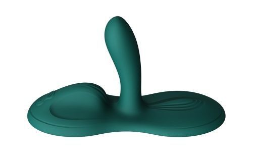Вибратор Zalo Flora Smart Vibrating Pad, 26,2 см (зеленый) 71232 фото