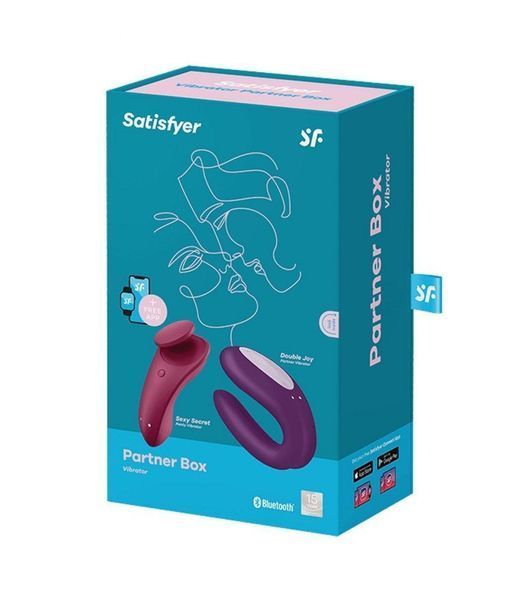 Набір секс-іграшок Satisfyer Partner Box 1, 2 шт (мульти) 13561_EU фото