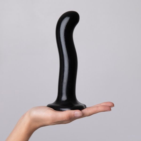 Фалоімітатор Strap-On-Me Dildo Plug P&G L, 18 см (чорний) 69228 фото