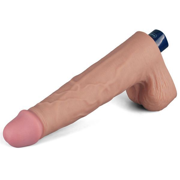 Вібратор Lovetoy Real Softee 10", 25.5 см (тілесний) 212304 фото