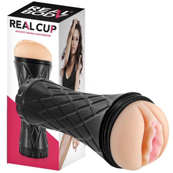 Мастурбатор Real Body Real Cup, 24,5 см (телесный) 17964 фото