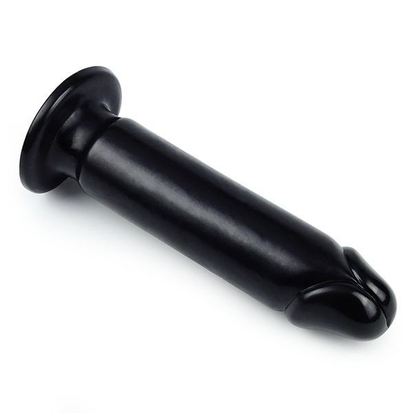Большая анальная пробка LoveToy King-Sized, 23.5х5 см (чёрный) 14624 фото