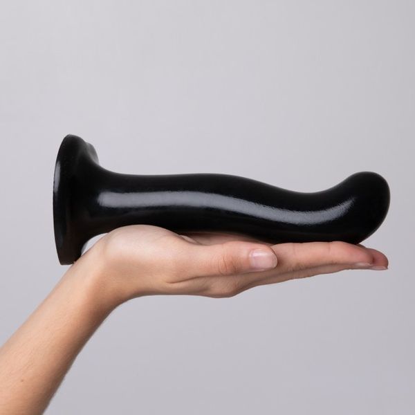 Фалоімітатор Strap-On-Me Dildo Plug P&G L, 18 см (чорний) 69228 фото