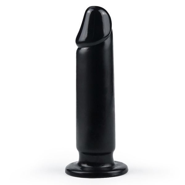 Большая анальная пробка LoveToy King-Sized, 23.5х5 см (чёрный) 14624 фото