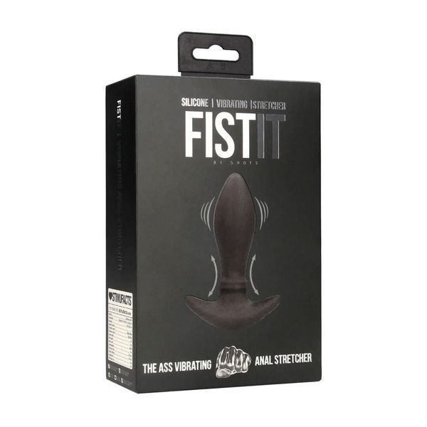 Анальна пробка Fist It The Ass, 12.5 см (чорний) 259142 фото