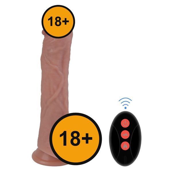 Фаллоимитатор Erospace Natural Play D6, 22 см (телесный) 99638 фото