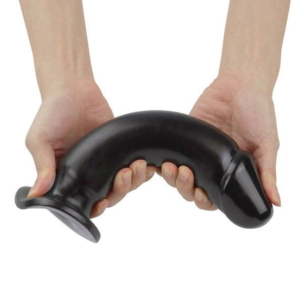 Большая анальная пробка LoveToy King-Sized, 23.5х5 см (чёрный) 14624 фото