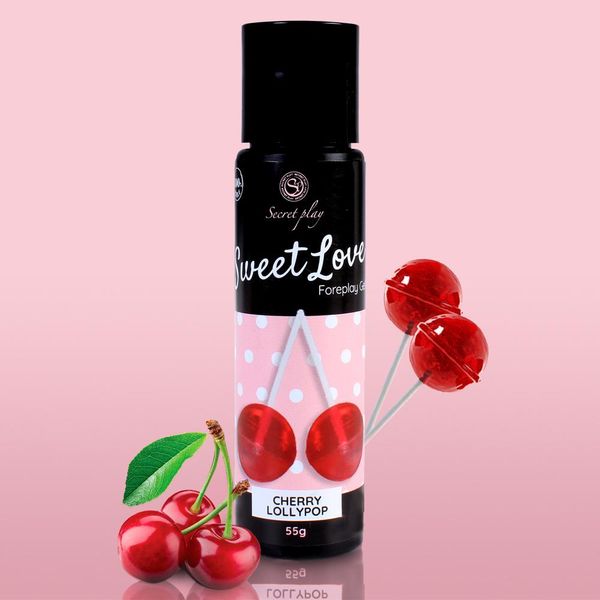 Гель на водной основе Secret Play Foreplay Gel Sweet Love вишня, 55 мл 11257 фото