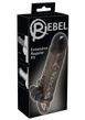 Насадка на пенис Rebel Extension Regular Fit Penissleeve, 19 см (черный) 10252 фото