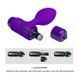 Анальная пробка Pretty Love Vibra Butt Plug, 8,6 см (фиолетовый) 31387_EU фото 8