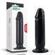 Большая анальная пробка LoveToy King-Sized, 23.5х5 см (чёрный) 14624 фото 1