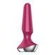 Анальна пробка, Satisfyer Plug-ilicious 2, 14 см (малиновий) 22984 фото 1