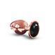 Анальная пробка с кристаллом Dorcel Diamond Plug L, 9,5 см (бронзовый) 25770 фото 1