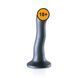 Фаллоимитатор Ouch! Curvy G-Spot Dildo 7'', 17 cm (серый) 80058 фото 10