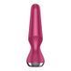 Анальна пробка, Satisfyer Plug-ilicious 2, 14 см (малиновий) 22984 фото 3