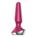 Анальна пробка, Satisfyer Plug-ilicious 2, 14 см (малиновий) 11492 фото 1