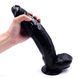 Фаллоимитатор Power Escorts Monster John 11,8", 30 см (черный) 106205 фото 3