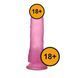 Фаллоимитатор Lovetoy Jelly Studs Crystal, 17,5 см (фиолетовый) 47856 фото 7