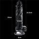 Фаллоимитатор Flawless Clear Dildo 7.5 ', 19 см (прозрачный) 21967 фото 8