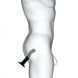 Фалоімітатор Strap-On-Me Dildo Plug P&G L, 18 см (чорний) 69228 фото 7