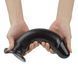 Большая анальная пробка LoveToy King-Sized, 23.5х5 см (чёрный) 14624 фото 6