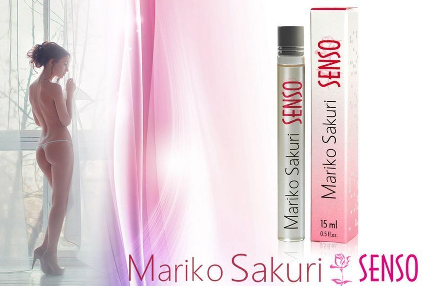 Женские духи с феромонами Mariko Sakuri SENSO, 15 мл 13156 фото