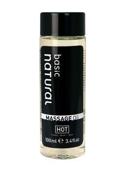 Массажное масло Hot Basic Natural Massage Oil, 100 мл 78408 фото