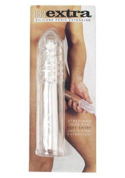 Насадка на пенис Seven Creations Lid'L Extra Transparent, 17.8 см (прозрачный) 38913_EU фото