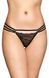 Трусики-стринги SoftLine G-String 2493, S/M (черный) 98436 фото 1