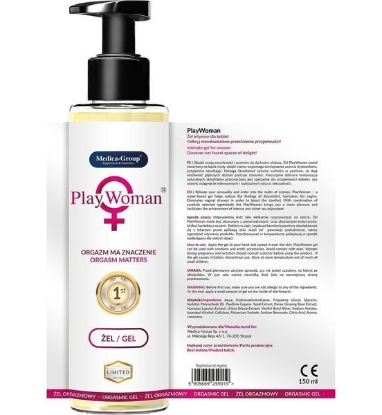 Збудливий гель для жінок Medica-Group WinWoman, 150 мл 6705 фото