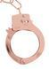 Наручники ToyJoy Metal Handcuffs (розовое золото) 38212 фото 2