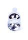 Анальная пробка B-Series HeavyFun Jewellery Silver Plug, 9.5 см (прозрачный) 104084 фото