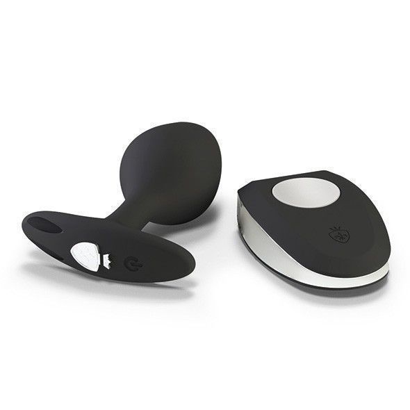 Анальна пробка Mystim Buttplug Rocking Force Vibe, 9,5 см (чорний) 68656 фото