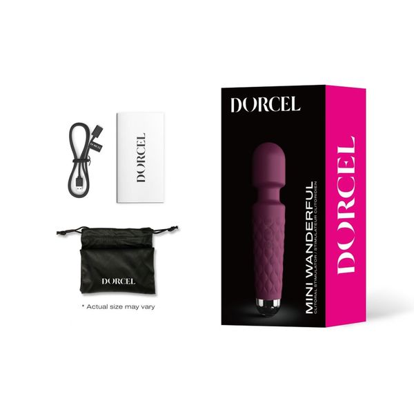 Міні вібромасажер Dorcel Mini Wanderful, 20 см (фіолетовий) 16290 фото