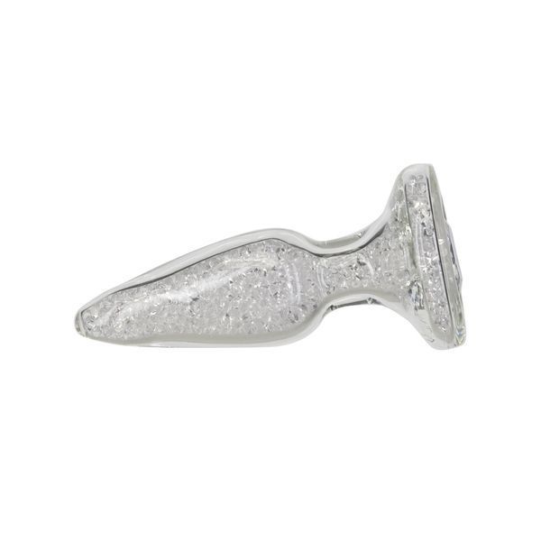 Анальная пробка Pillow Talk Fancy Luxurious Glass Anal Plug, 10.1 см (прозрачный) 31176 фото