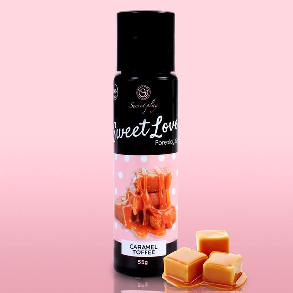 Оральный гель Secret Play Foreplay Gel Sweet Love карамель, 55 мл 11260 фото