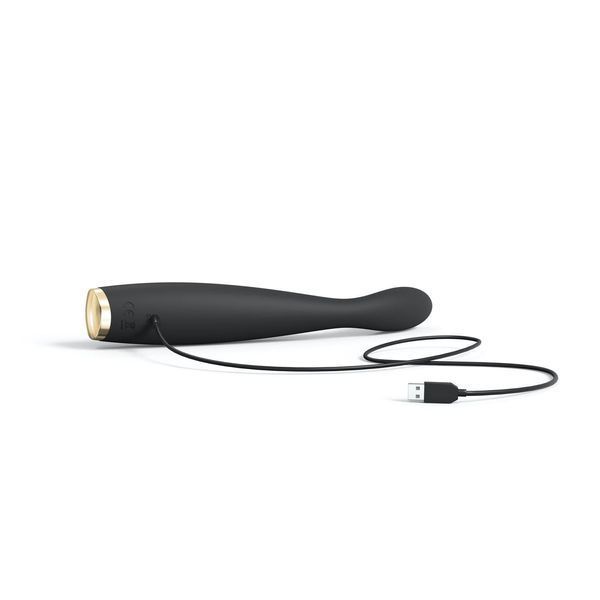Вібратор для точки G Marc Dorcel G-SLIM, 19,1 см (чорний) 25772 фото