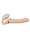 Страпон с вибрацией Strap-On-Me Vibrating Flesh L, 19 см (телесный) 13735 фото 7