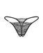 Комплект із 2 стрингів Obsessive Bianca, S/M (чорний) 97874_EU фото 4
