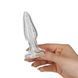 Анальная пробка Pillow Talk Fancy Luxurious Glass Anal Plug, 10.1 см (прозрачный) 31176 фото 4
